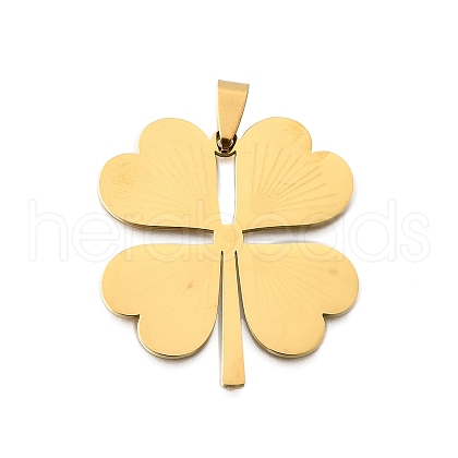 201 Stainless Steel Pendants STAS-R166-05G-1
