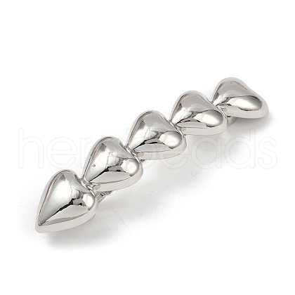 Alloy with Iron Clip Hair Barrettes PHAR-G014-01A-P-1