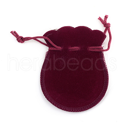Gourd Velvet Bags X-TP-R005-9x12cm-04-1