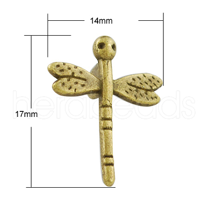 Tibetan Style Alloy Pendants TIBEP-A24187-AB-FF-1