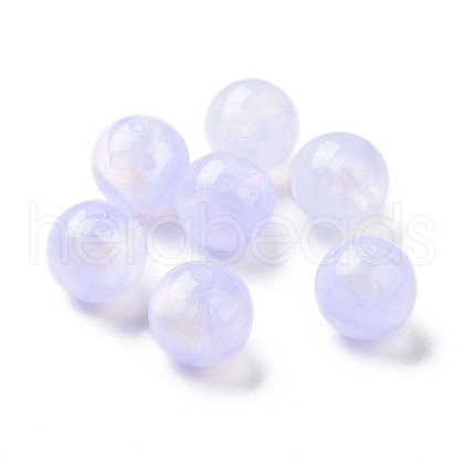 Opaque Acrylic Beads OACR-E014-19A-07-1