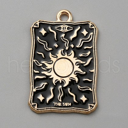 Alloy Enamel Pendants ENAM-WH0064-24E-1