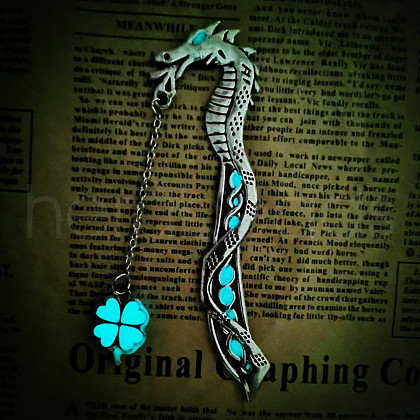 Luminous Alloy Dragon Bookmarks CLOV-PW0001-071D-1