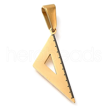 Ion Plating(IP) 304 Stainless Steel Pendants STAS-Z113-24G-1