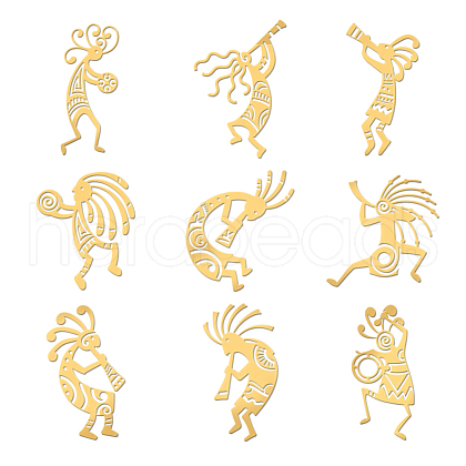 Nickel Decoration Stickers DIY-WH0450-147-1