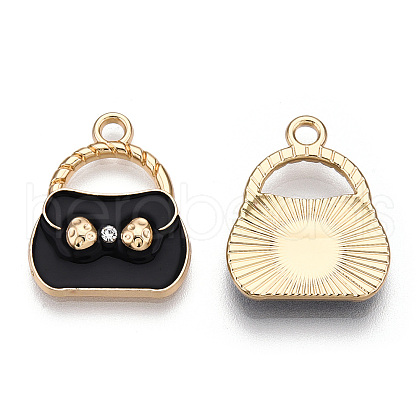 Alloy Enamel Pendants ENAM-S119-050A-1