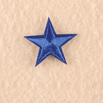 Computerized Embroidery Cloth Iron on/Sew on Patches DIY-F030-11-18-1