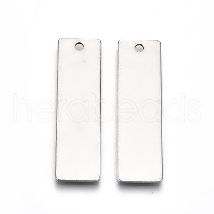 201 Stainless Steel Pendants STAS-N095-004A-01-1