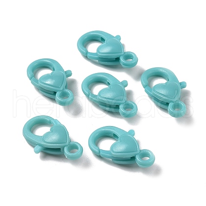 Plastic Lobster Claw Clasps PALLOY-F017-01N-1