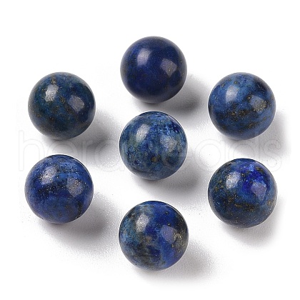 Natural Lapis Lazuli No Hole Sphere Beads G-K353-04A-10-1