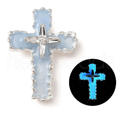 Luminous Alloy Resin Pendants RESI-D073-01D-1
