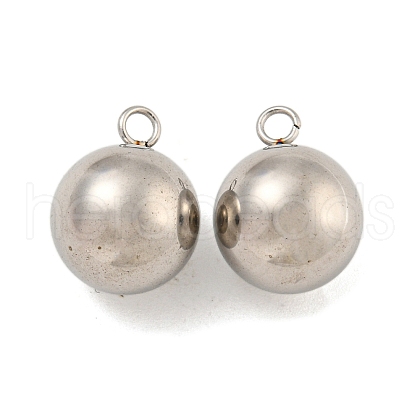 Non-Tarnish 201 Stainless Steel Charms STAS-O004-09G-P-1