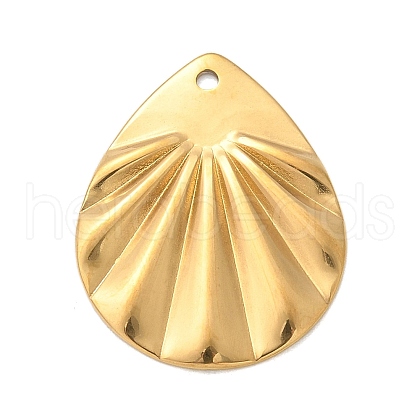 304 Stainless Steel Pendants STAS-F349-05G-02-1