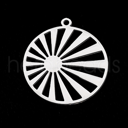 Tarnish Resistant 201 Stainless Steel Pendants STAS-T056-LA303-1-1