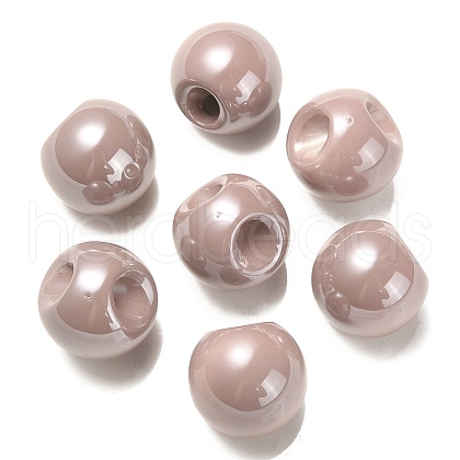 Opaque Acrylic Beads OACR-G012-01K-1