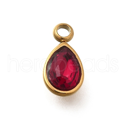 304 Stainless Steel Pendants STAS-Q346-04G-09-1