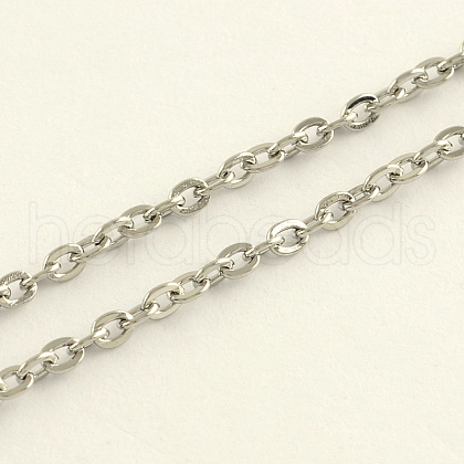 304 Stainless Steel Cable Chains CHS-R008-10-1