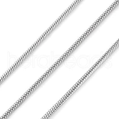 304 Stainless Steel Round Snake Chains CHS-M009-01P-03A-1