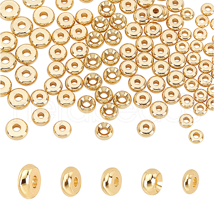 Brass Spacer Beads KK-PH0001-39G-NF-WH-1
