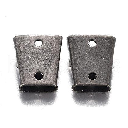 Iron Bolo Tie Slide Clasp IFIN-F162-01B-B-1