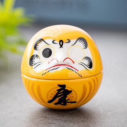 Porcelain Daruma Display Decoration PW-WG0B496-05-1