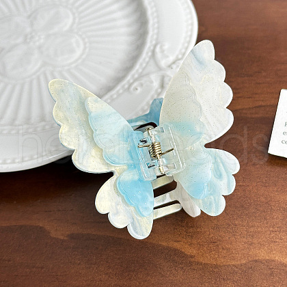 Butterfly Acrylic Claw Hair Clips PW-WG1D67F-06-1