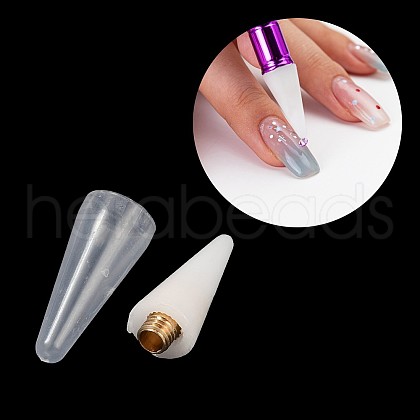 Wax Head Point Replacement Drill Pen AJEW-A064-01B-1