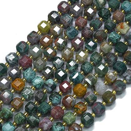 Natural Bloodstone Beads Strands G-K389-A56-01-1