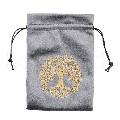 Velvet Jewelry Storage Drawstring Pouches TP-L006-01A-1