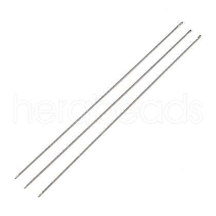 Steel Beading Needles with Hook for Bead Spinner TOOL-C009-01B-07-1