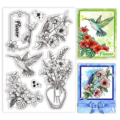 Custom PVC Plastic Clear Stamps DIY-WH0448-0561-1