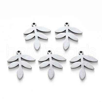 Tarnish Resistant 304 Stainless Steel Pendants X-STAS-N092-73-1