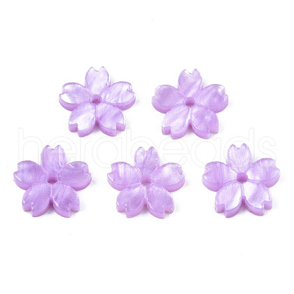 Opaque Acrylic Beads SACR-S273-31E-1