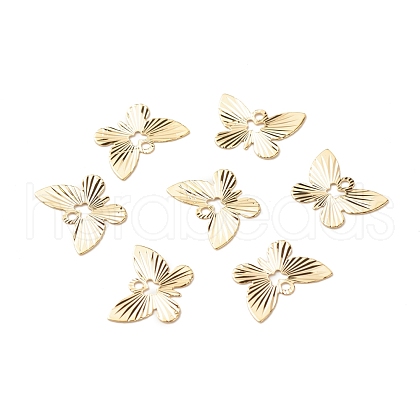Brass Charms KK-F831-024G-RS-1