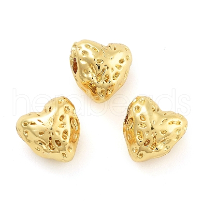 Rack Plating Brass Beads KK-S371-01G-1
