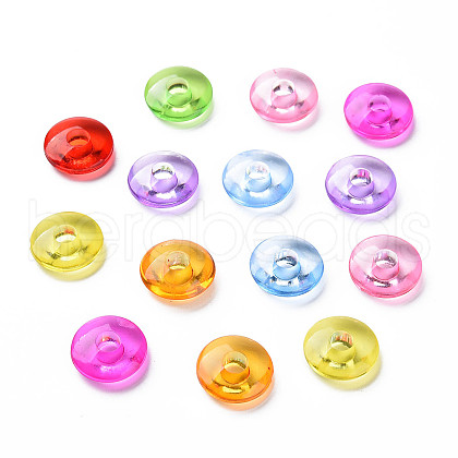 Transparent Acrylic Beads X-MACR-N013-020-1