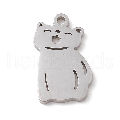 Non-Tarnish 304 Stainless Steel Pendants STAS-G297-14P-1