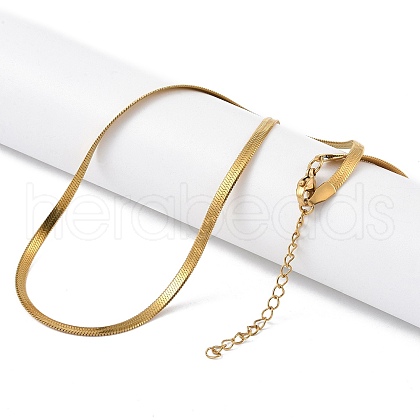 Ion Plating(IP) 201 Stainless Steel Chain Necklaces NJEW-P309-30G-1