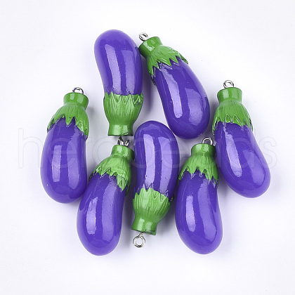 Resin Pendants X-RESI-T028-41-1