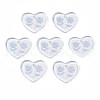 Transparent Resin Pendants RESI-N030-001B-1