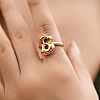 Brass Cuff Rings for Women FS-WG541EE-02-2