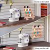 12 Spools Solid Wood Sewing Embroidery Thread Stand ODIS-PH0001-04-6