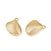 Ocean Theme Brass Charms KK-F902-07A-G-2