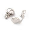 Alloy Clip-on Earring Findings PALLOY-M208-06P-1