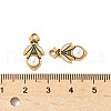 304 Stainless Steel Enamel Pendants STAS-R168-07G-3