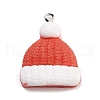 Christmas Theme Opaque Resin Pendants RESI-F054-A06-1