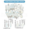 Unicraftale 24Pcs 2 Styles Opalite Pendants G-UN0001-12A-3