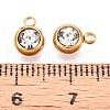 Ion Plating(IP) 201 Stainless Steel Charms STAS-N109-222A-G-3
