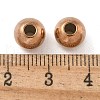 Ion Plating(IP) 202 Stainless Steel Rondelle Spacer Beads STAS-F094-06A-RG-2