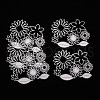 Flower Carbon Steel Cutting Dies Stencils DIY-A008-40-1